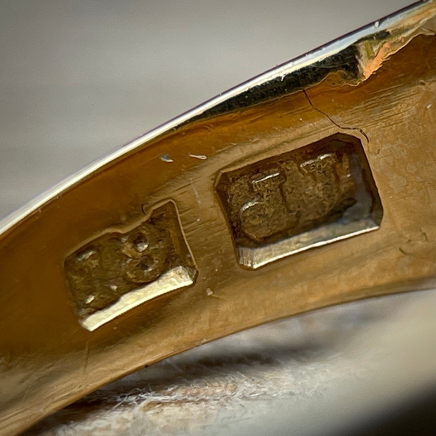 *RESERVED* + RESIZE to J 1/2 UK 18ct Gold Antique Victorian Lion Intaglio Solitaire Signet Ring HEAVY 9.3g