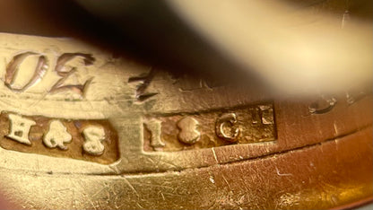 Museum Quality 18CT Gold Antique Victorian 1890 Double Headed Snake Ring