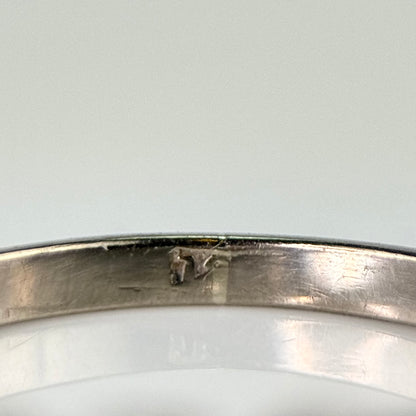 18ct Gold Antique 0.75ct Old Cut Diamond three Stone trilogy ring